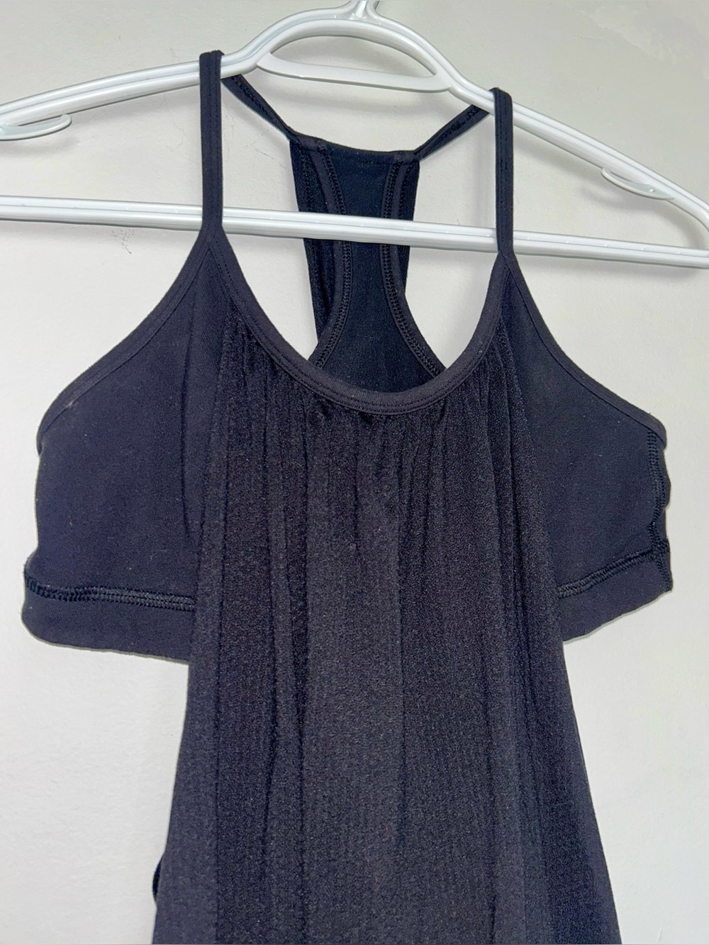 Lululemon Black No Limits Tank with Built in Sports Bra Size 4 - Picture 4 of 8